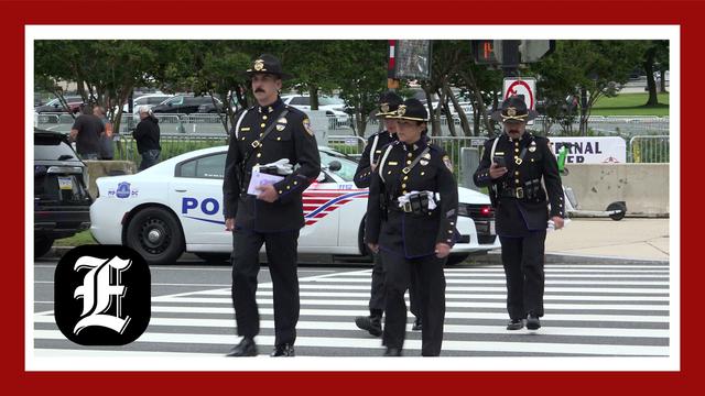 Truckers back the blue during National Police Week