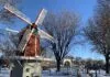 Windmill Square in Orange City, Iowa.